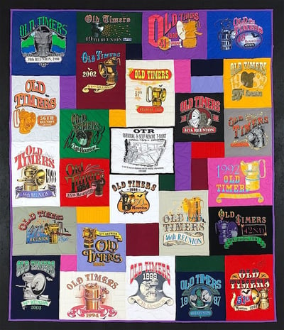 Old Timers T-shirt Quilt